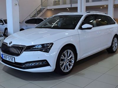 begagnad Skoda Superb Kombi 2.0 TDI EVO Business Drag Värm 1 Brukare Euro 6