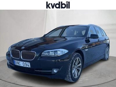 Svart Begagnad 2013 BMW 520 Kombi | 95 000 kr (Bra pris)