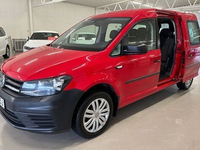 begagnad VW Caddy Maxi Life 7sits AdaptivFh Värmare NAV 2019, Minibuss