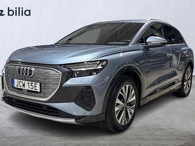 Blå Begagnad 2022 Audi Q4 e-tron Advanced Plus SUV | 379 000 kr (Marknadspris)