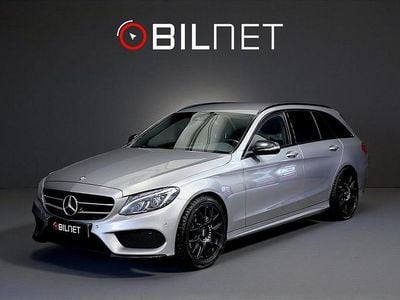 Silver Begagnad 2016 Mercedes C220 AMG line Kombi | 179 900 kr (Marknadspris)