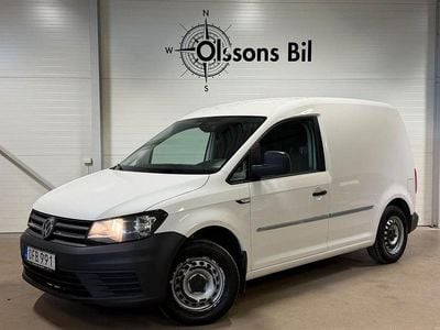 Vit Begagnad 2017 VW Caddy Minibuss | 89 900 kr (Bra pris)