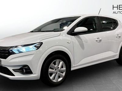 Vit (white) Begagnad 2022 Dacia Sandero Halvkombi | 144 800 kr (Dyr)