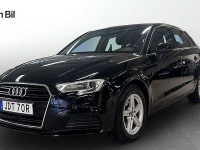 Svart Begagnad 2019 Audi A3 Sportback Proline Halvkombi | 209 000 kr (Marknadspris)