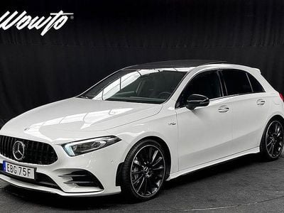 Vit Begagnad 2021 Mercedes A35 AMG AMG Kombi | 429 800 kr (Marknadspris)