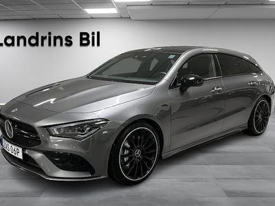 Begagnad Mercedes CLA35 AMG Shooting Brake AMG 306 HK (225 kW) 2023 Mörkgrå Kombi