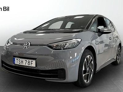Begagnad VW ID.3 Pro Performance 150 kW (204 HK) 2022 Grå Halvkombi