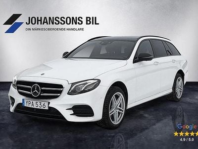 Vit Begagnad 2017 Mercedes E220 AMG Kombi | 349 900 kr (Dyr)