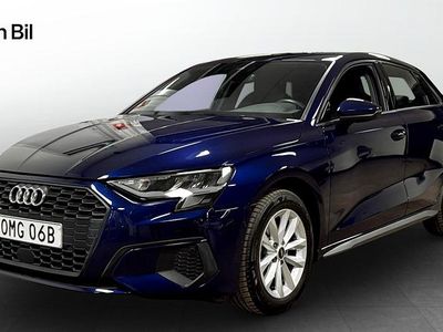 Begagnad Audi A3 Proline 150 HK (110 kW) 2022 Navarrablå metallic Sedan