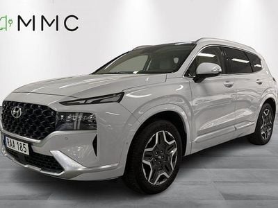 Begagnad Hyundai Santa Fe Advanced 180 HK (132 kW) 2022 Vit (ggacier white pearl) SUV
