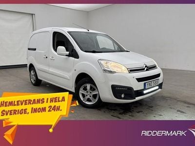 Vit Begagnad 2017 Citroën Berlingo Minibuss | 65 800 kr (Marknadspris)