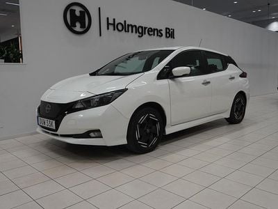 Vit Begagnad 2022 Nissan Leaf Acenta Halvkombi | 164 900 kr (Marknadspris)
