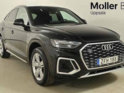 Mytsvart metallic Begagnad 2025 Audi Q5 Sportback S-Line SUV | 579 000 kr (Bra pris)