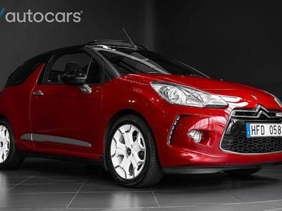Begagnad Citroën DS3 92 HK (67 kW) 2013 Röd Cab