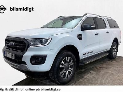 Vit Begagnad 2022 Ford Ranger Wildtrack Pickup | 339 900 kr (Marknadspris)