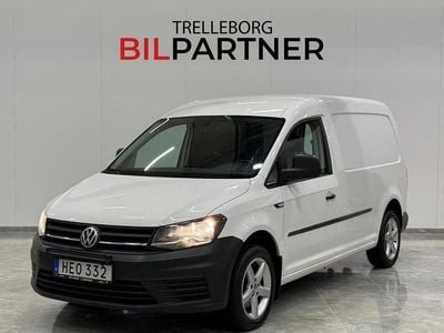 Vit Begagnad 2018 VW Caddy Maxi Minibuss | 119 900 kr (Bra pris)