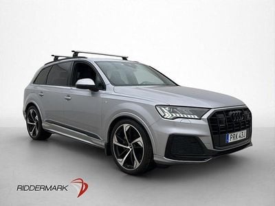 Begagnad Audi Q7 S-Line 286 HK (210 kW) 2019 Silver SUV