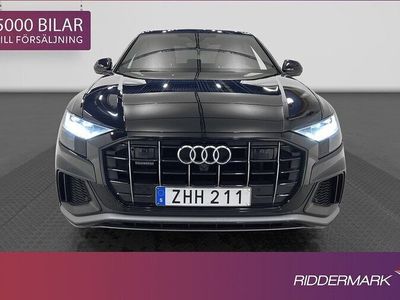 begagnad Audi Q8 50 TDI Q S-Line D-värm Matrix Pano 360° Cockpit Luft 2019, SUV