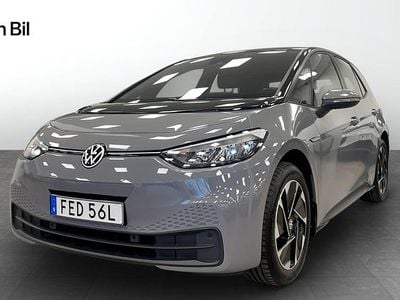 Begagnad VW ID.3 Pro 150 kW (204 HK) 2022 Grå Halvkombi