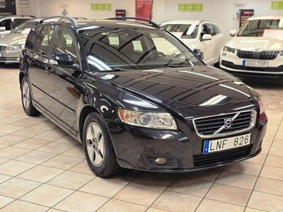 Svart Begagnad 2010 Volvo V50 Momentum Kombi | 59 900 kr (Marknadspris)