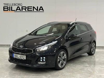 Svart Begagnad 2016 Kia Ceed Sportswagon GT-Line Kombi | 114 900 kr (Marknadspris)