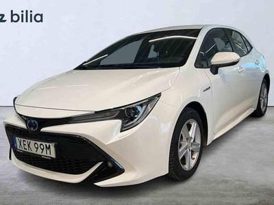 Begagnad Toyota Corolla Hybrid 2019 Vit Halvkombi