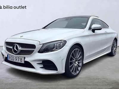 Vit Begagnad 2019 Mercedes C220 Sportkupé | 319 900 kr