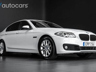 Vit Begagnad 2014 BMW 520 Sedan | 149 000 kr (Lite dyr)