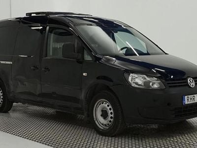 Svart Begagnad 2012 VW Caddy Maxi Minibuss | 75 000 kr (Lite dyr)