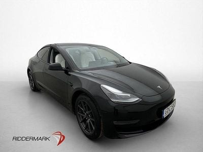 Begagnad Tesla Model 3 Long Range AWD 366 kW (498 HK) 2021 Svart Sedan