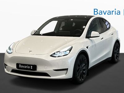 begagnad Tesla Model Y Performance Autopilot V-hjul Drag LEASBAR