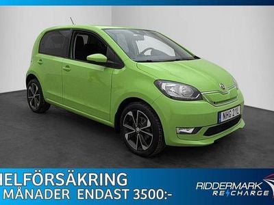 Begagnad Skoda Citigo-e IV 61 kW (83 HK) 2020 Grön Halvkombi