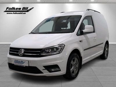 Vit Begagnad 2020 VW Caddy Minibuss | 169 900 kr (Marknadspris)