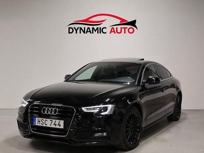 Begagnad Audi A5 Sportback S-Line 190 HK (139 kW) 2015 Svart Halvkombi
