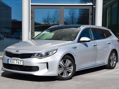 begagnad Kia Optima Hybrid SW Plug-in Pluspaket 2 Navi H/K Pano Värm