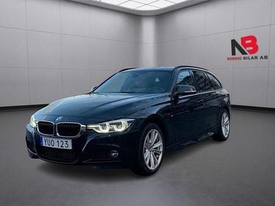 Begagnad BMW 320 M Sport 193 HK (141 kW) 2018 Svart Kombi