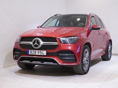 Begagnad Mercedes GLE350 320 HK (235 kW) 2022 Röd/orange SUV
