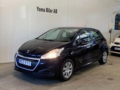 Begagnad Peugeot 208 68 HK (50 kW) 2015 Blå Halvkombi