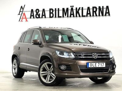 Brun Begagnad 2014 VW Tiguan R-line SUV | 129 900 kr (Marknadspris)