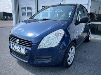 Begagnad Suzuki Splash 66 HK (48 kW) 2009 Blå Halvkombi