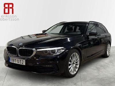 Svart Begagnad 2019 BMW 520 Sport Line Kombi | 249 900 kr (Marknadspris)