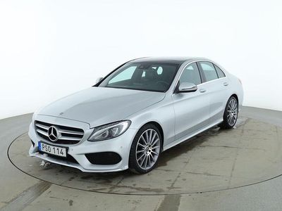 Silver Begagnad 2017 Mercedes C220 AMG line Sedan | 241 000 kr (Lite dyr)