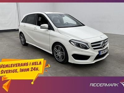 Vit Begagnad 2016 Mercedes B200 Minibuss | 169 900 kr (Lite dyr)