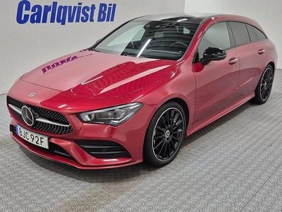 Patagonienröd bright Begagnad 2023 Mercedes CLA220 Shooting Brake AMG Kombi | 425 000 kr (Dyr)