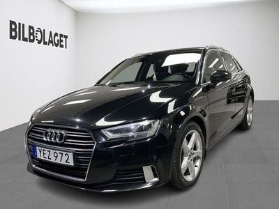 Svart Begagnad 2016 Audi A3 Sportback Sport Halvkombi | 134 500 kr (Lite dyr)