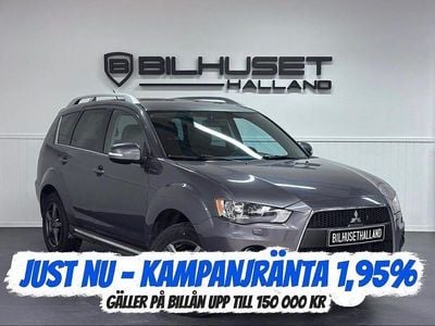 Begagnad Mitsubishi Outlander Comfort Edition 170 HK (125 kW) 2010 Grå SUV