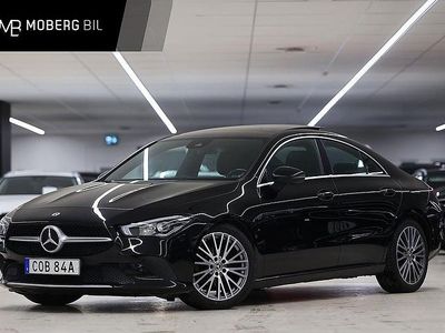 Svart Begagnad 2019 Mercedes CLA180 Sedan | 239 900 kr (Marknadspris)