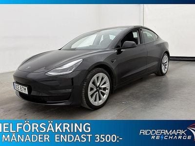 Svart Begagnad 2020 Tesla Model 3 Long Range AWD Sedan | 299 700 kr (Lite dyr)