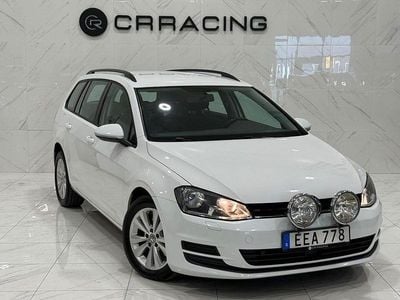 Vit Begagnad 2014 VW Golf VII Kombi | 79 900 kr (Marknadspris)