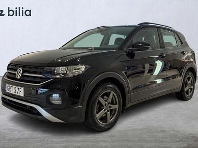 Svart Begagnad 2020 VW T-Cross SUV | 169 000 kr (Marknadspris)